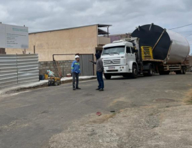 Jardim das Flores recebe novo reservatório de água