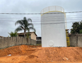 Seis regiões de Juiz de Fora estão recebendo novos reservatórios de água