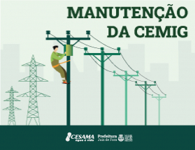 Manutenção da Cemig pode afetar abastecimento de água no Floresta e Florestinha nesta quinta-feira, 28